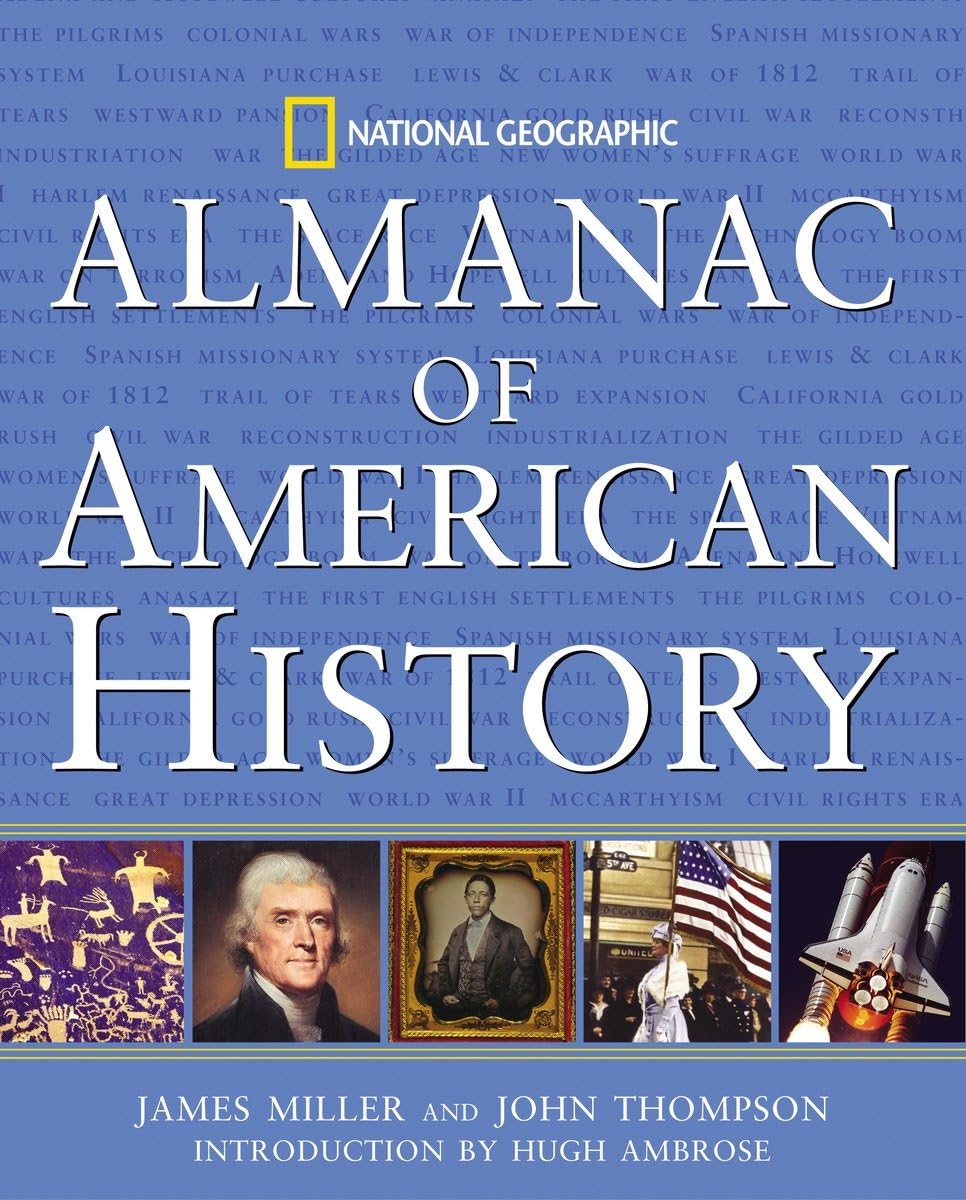 National Geographic Almanac of American History used book depot