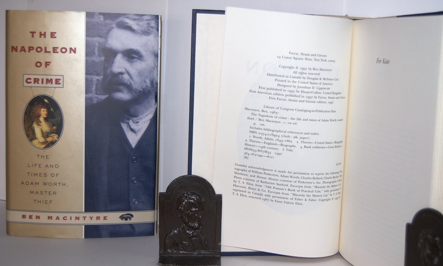 The Napoleon of Crime: The Life and Times of Adam Worth, Master Thief used book depot
