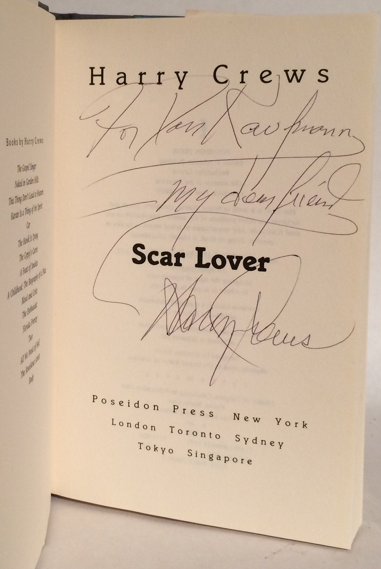 Scar Lover used book depot
