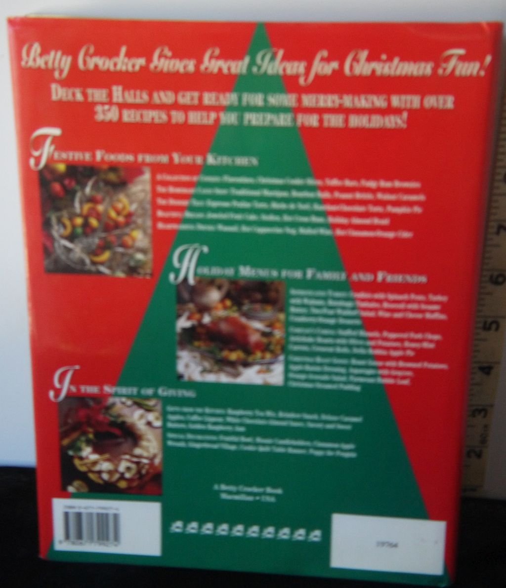Betty Crocker's New Christmas Cookbook (Celebrate With Fabulous Food, Enticing Menus And Creative Gifts) used book depot