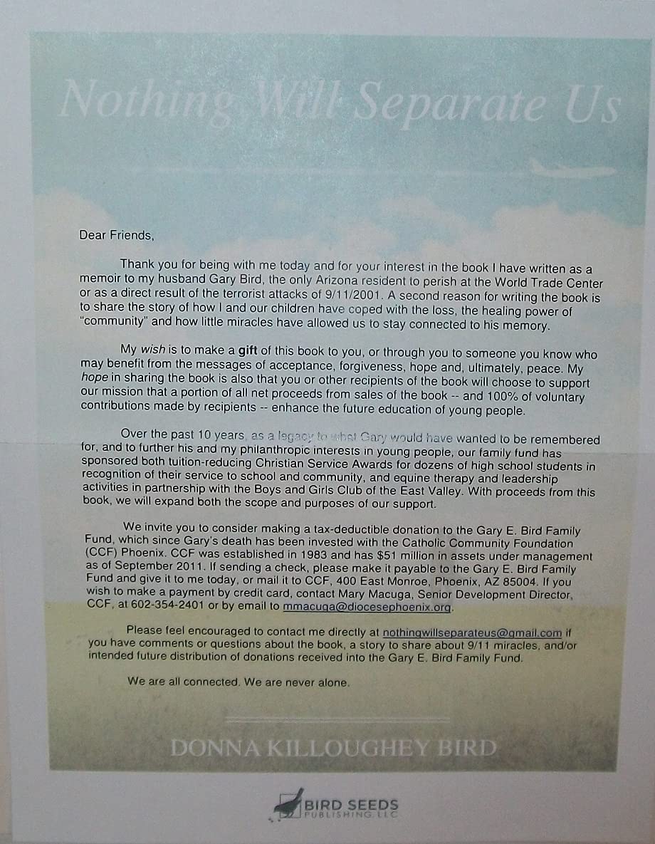 Nothing Will Separate Us used book depot