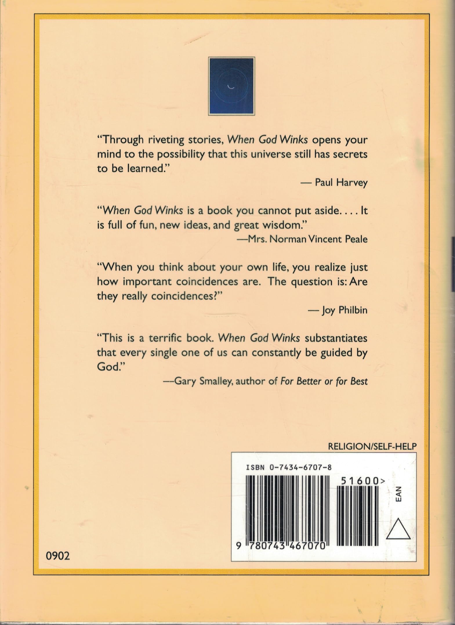 When God Winks: How the Power of Coincidence Guides Your Life (1) (The Godwink Series) used book depot