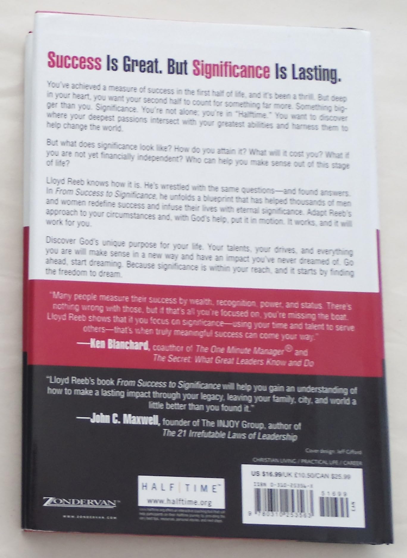 From Success to Significance: When the Pursuit of Success Isn't Enough used book depot