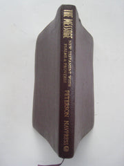 The Message Compact NT with Psa/Prov Burg Leather used book depot