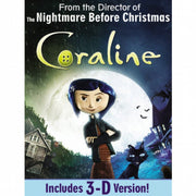 Coraline (Single-Disc Edition)[Anaglyph 3D] [DVD] used book depot