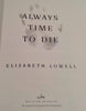 Always Time to Die: A Novel