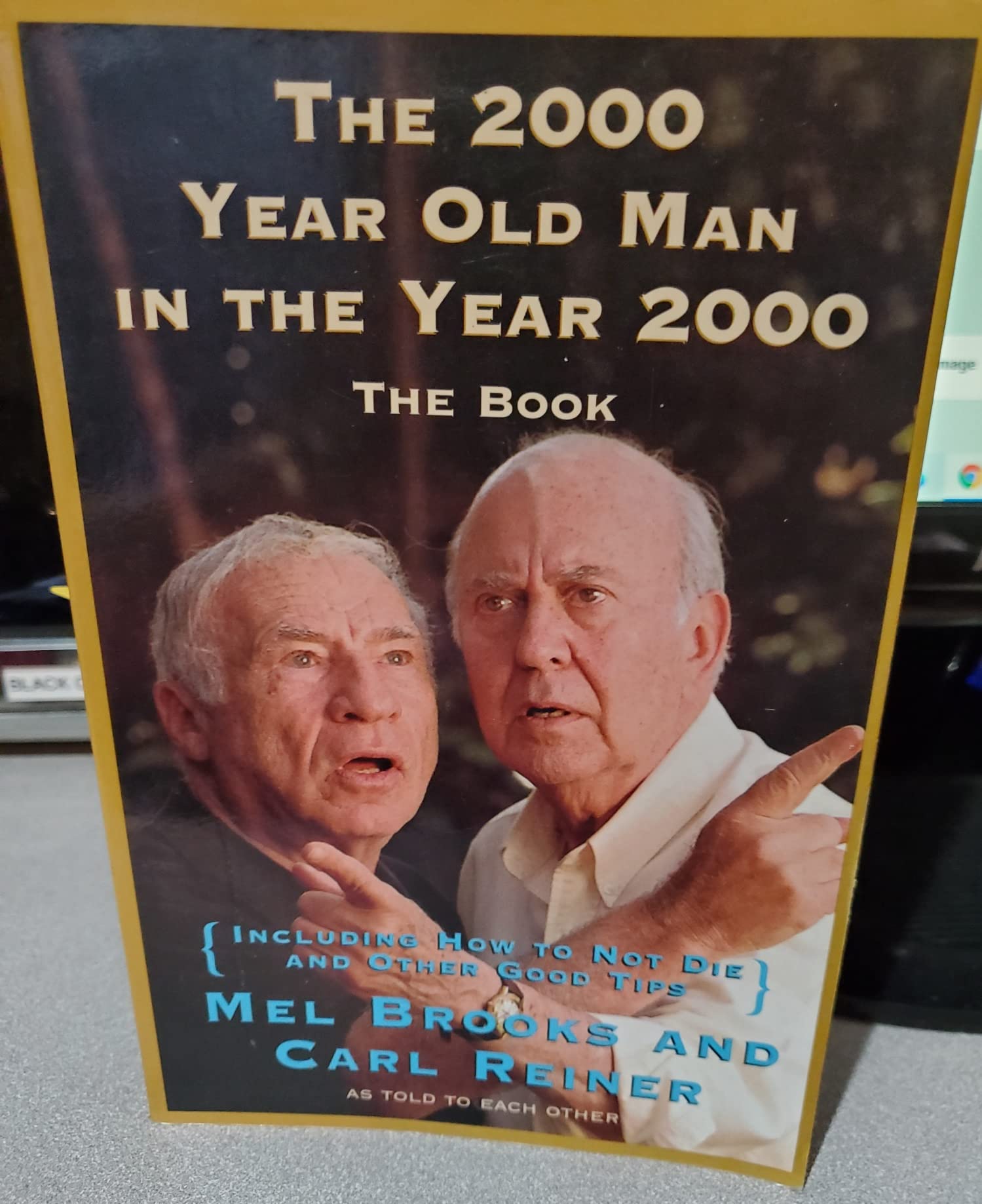 The 2000 Year Old Man in the Year 2000: The Book used book depot