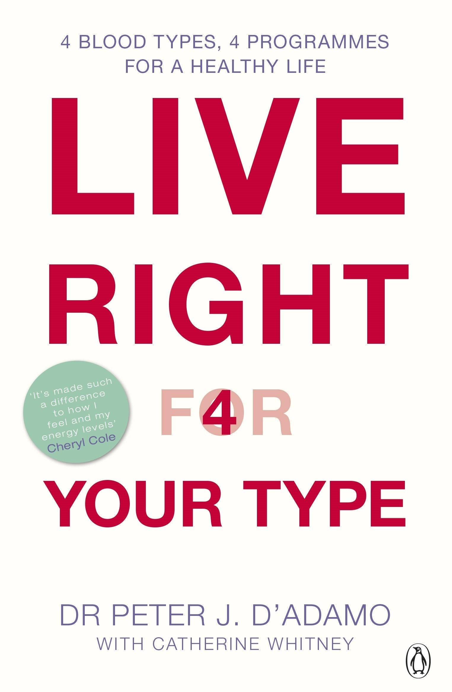 Live Right for Your Type used book depot