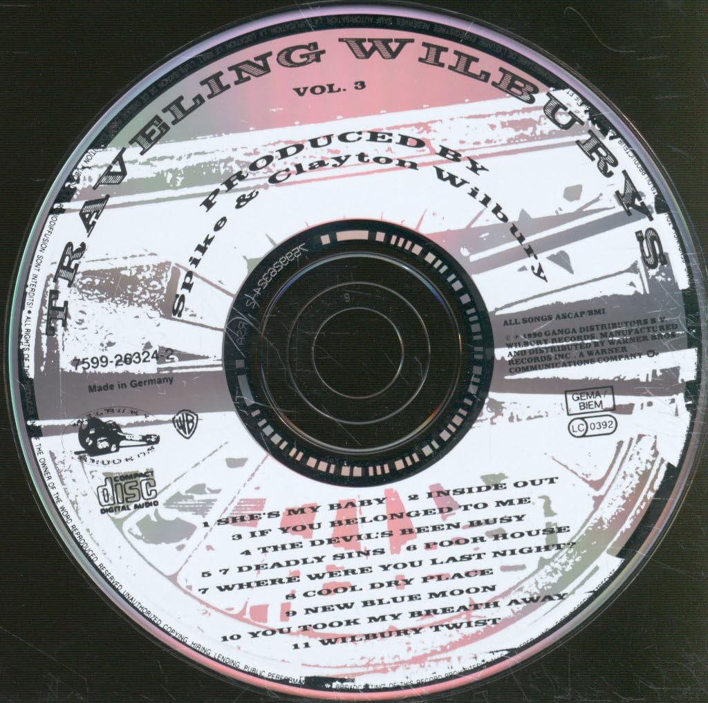 The Traveling Wilburys, Vol. 3 used book depot