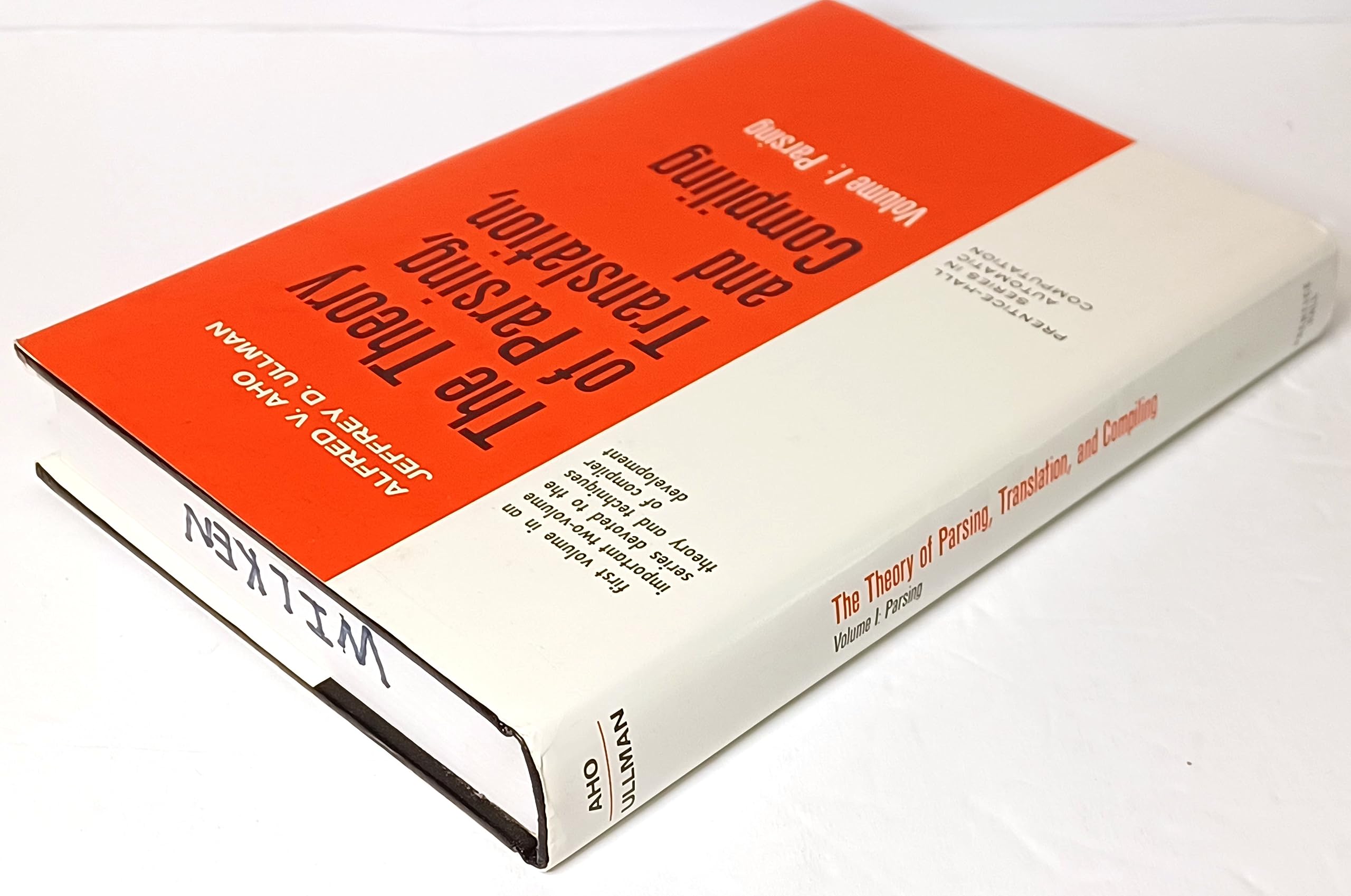The Theory of Parsing, Translation, and Compiling (Volume I: Parsing) used book depot