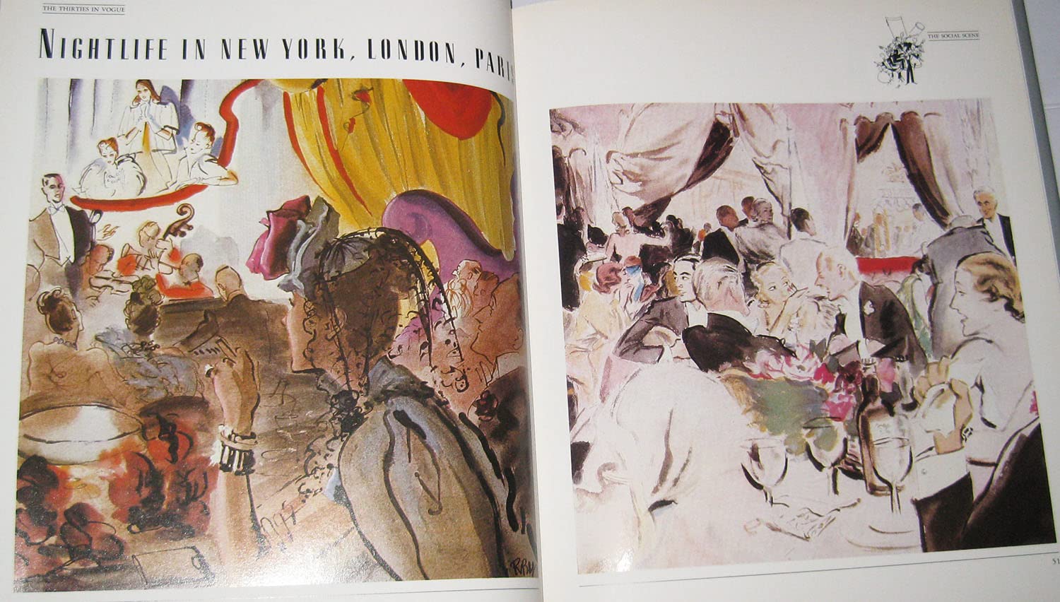 Thirties in Vogue used book depot