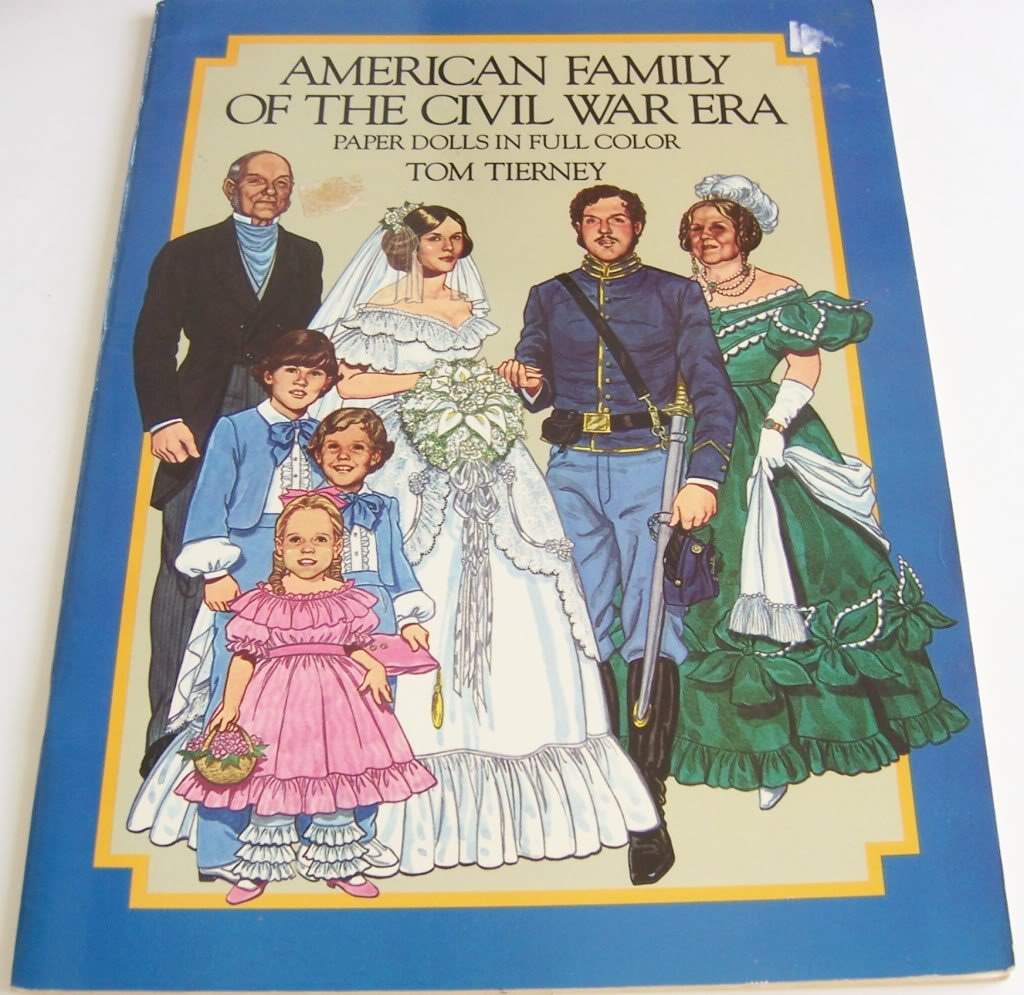 American Family of the Civil War Era Paper Dolls in Full Color (Dover Paper Dolls) used book depot