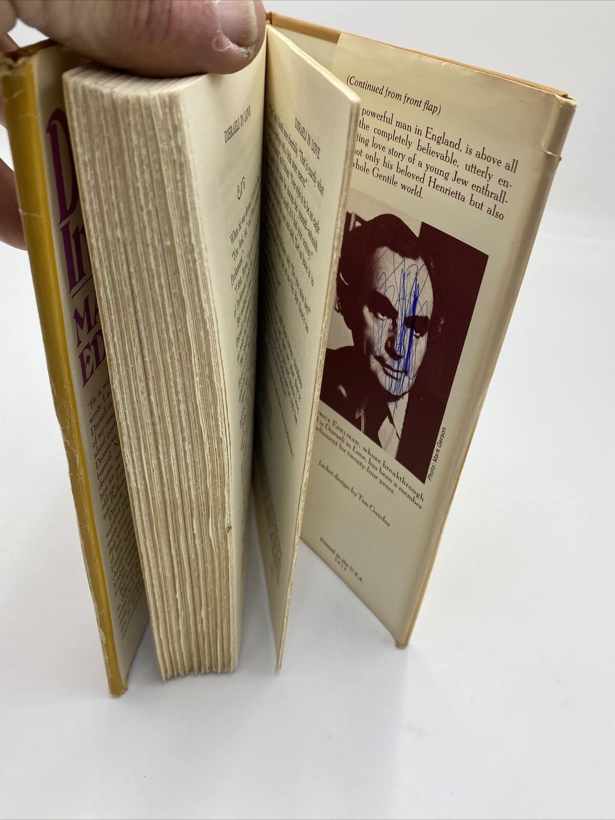 Disraeli in love used book depot