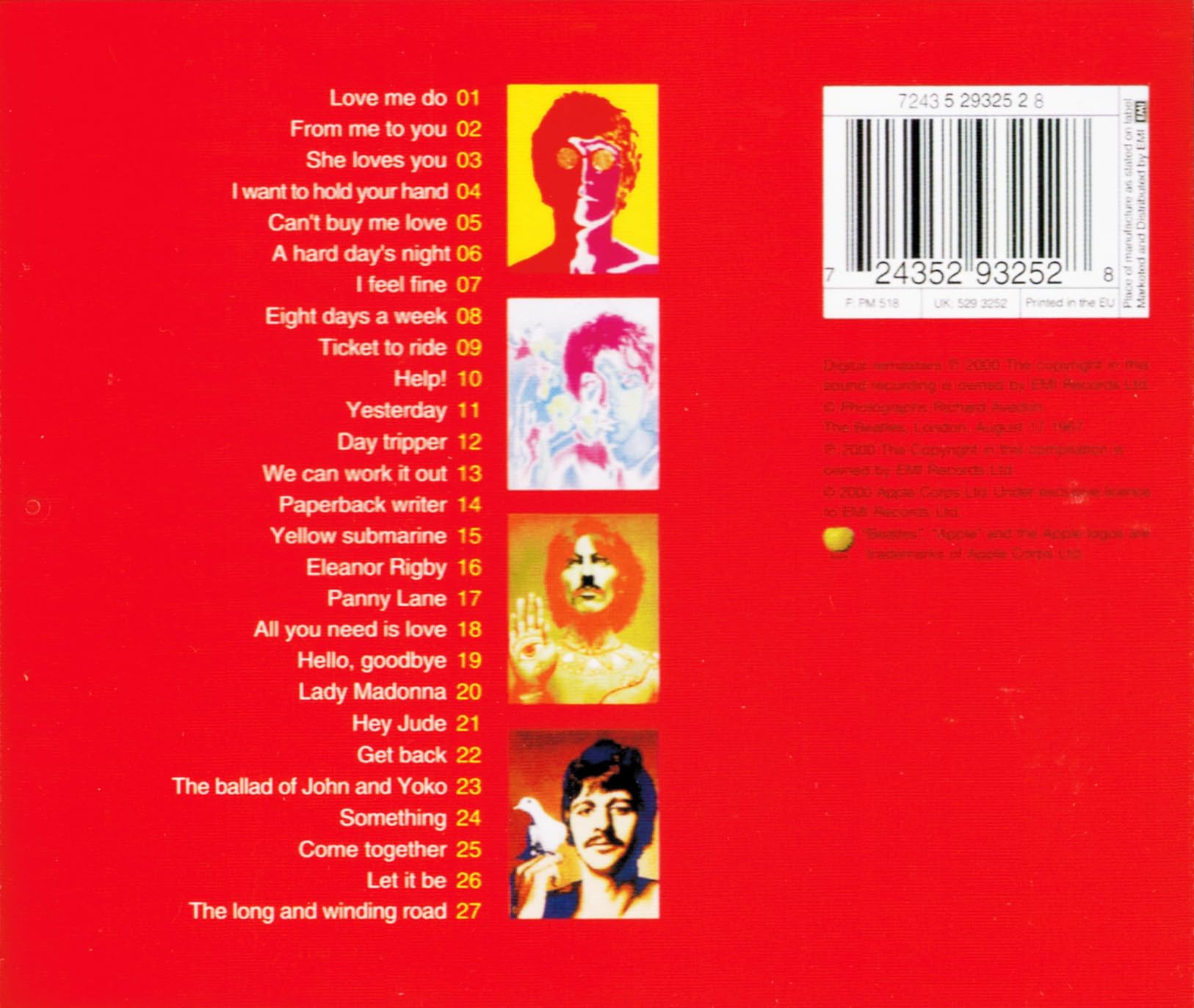 The Beatles 1 used book depot