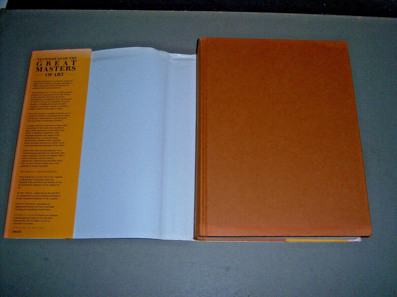 Techniques of the Great Masters of Art used book depot