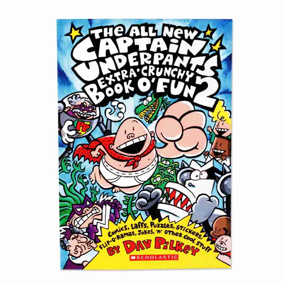 The All New Captain Underpants Extra-Crunchy Book o' Fun 2 used book depot