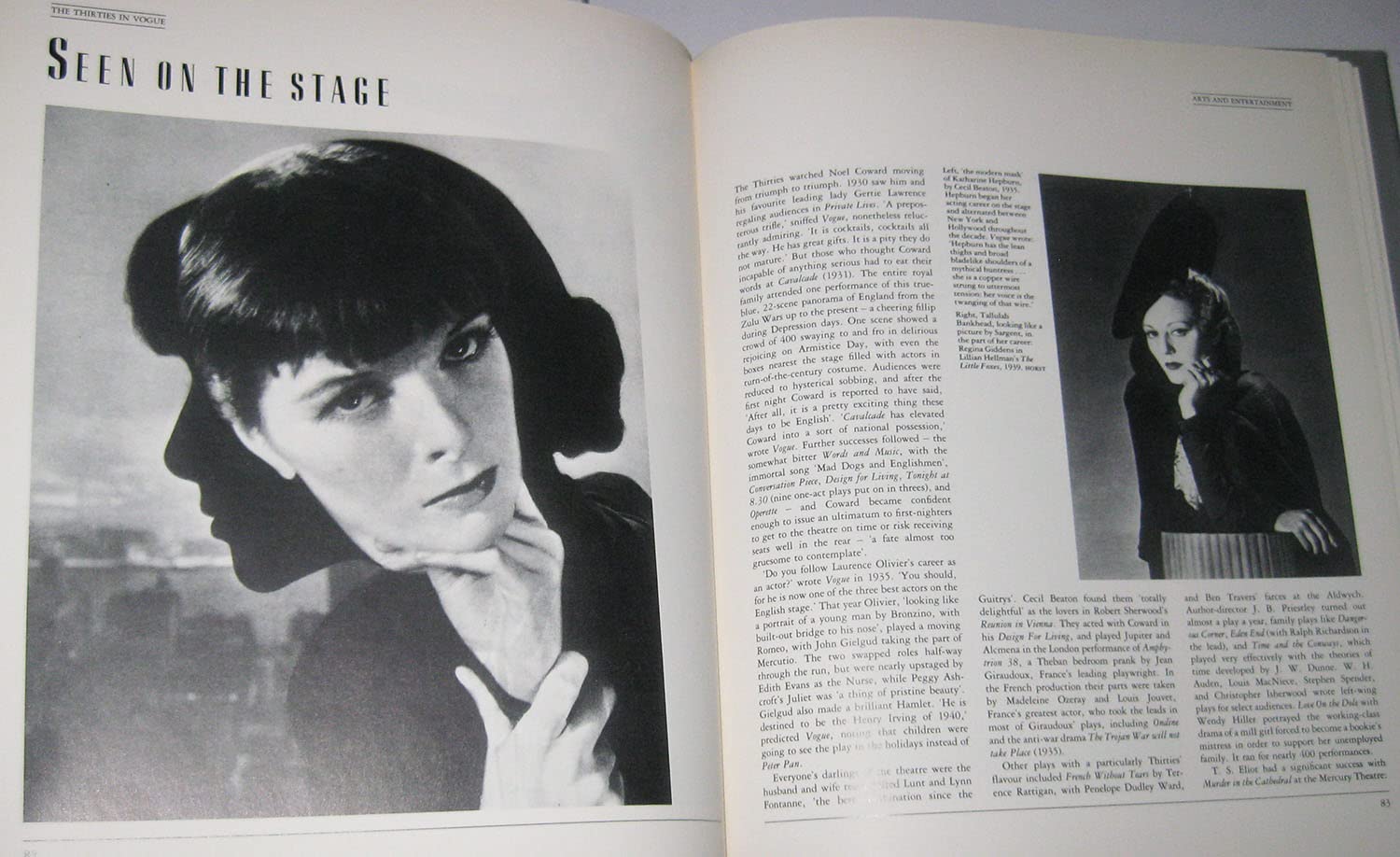 Thirties in Vogue used book depot