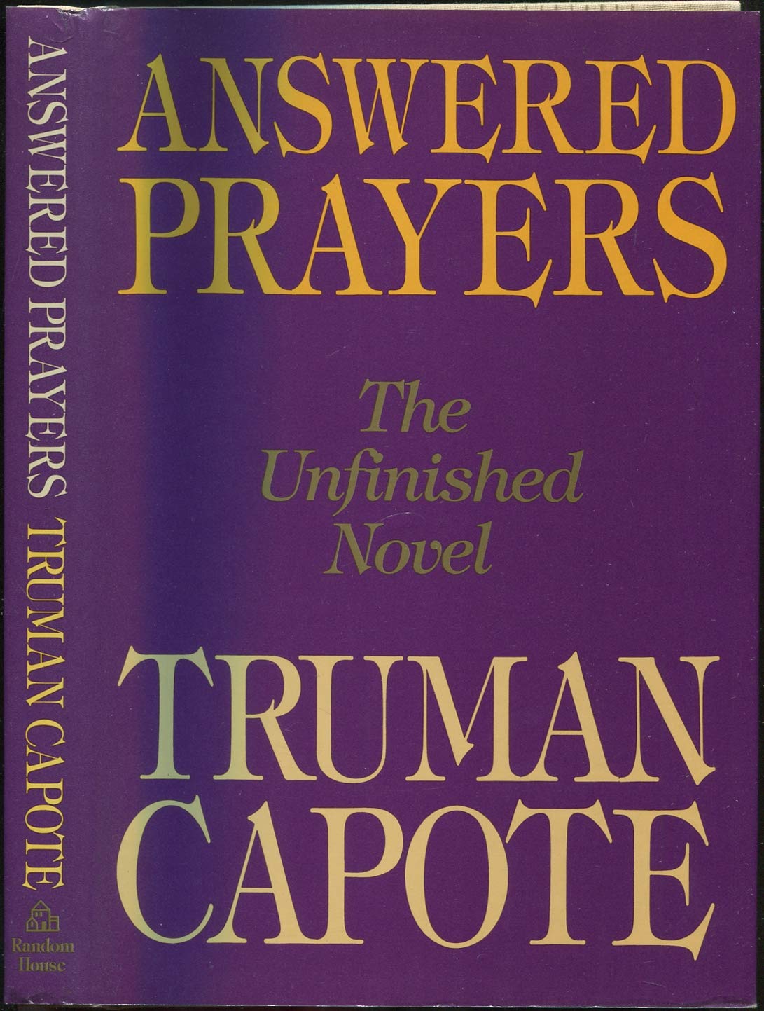 Answered Prayers: The Unfinished Novel used book depot