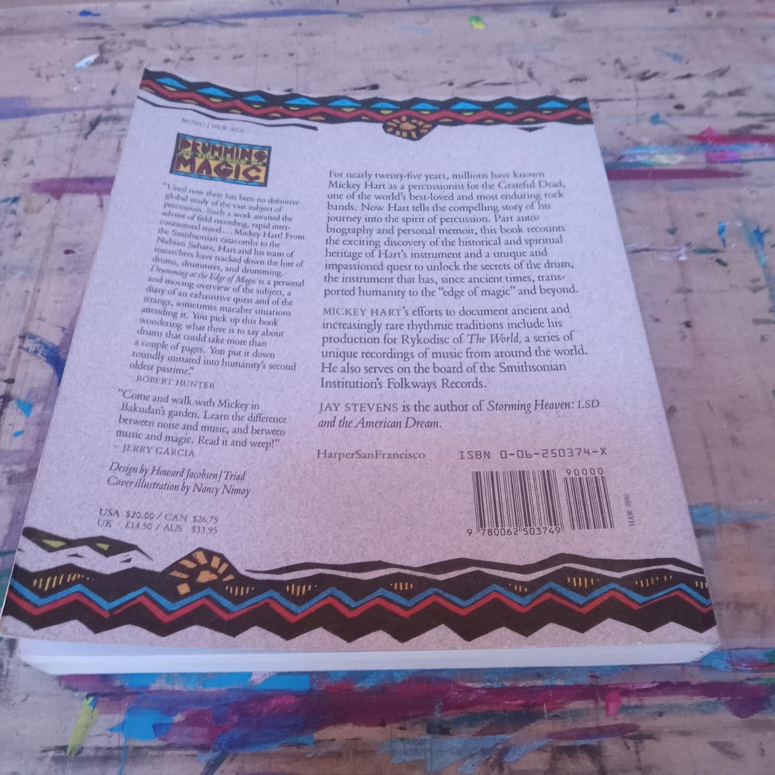 Drumming at the Edge of Magic: A Journey into the Spirit of Percussion used book depot