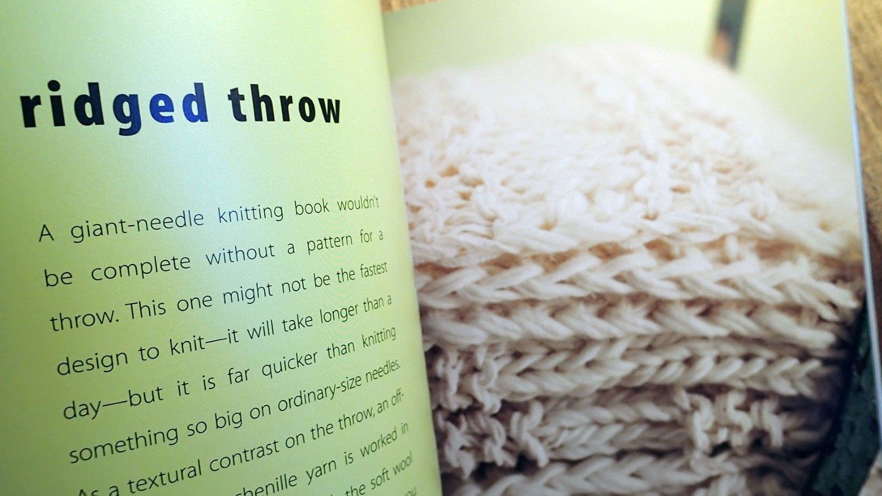 Fast Knits Fat Needles used book depot