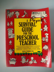 A Survival Guide for the Preschool Teacher used book depot