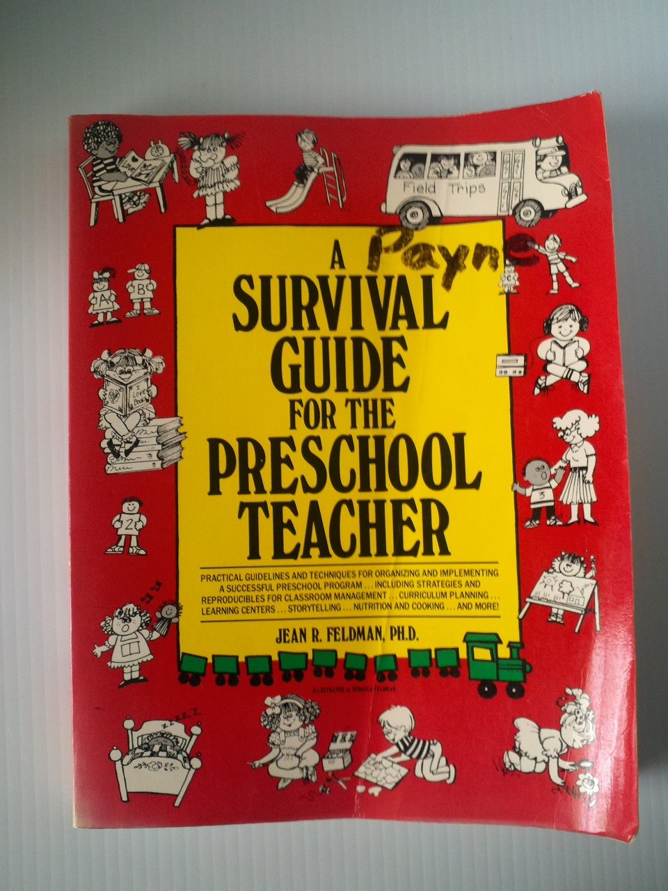 A Survival Guide for the Preschool Teacher used book depot