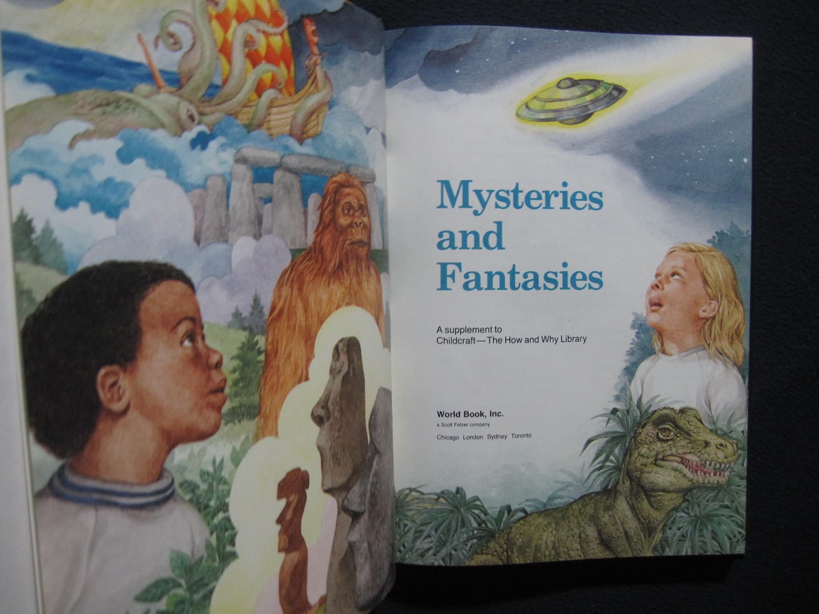 Mysteries and fantasies (The 1986 Childcraft annual) used book depot