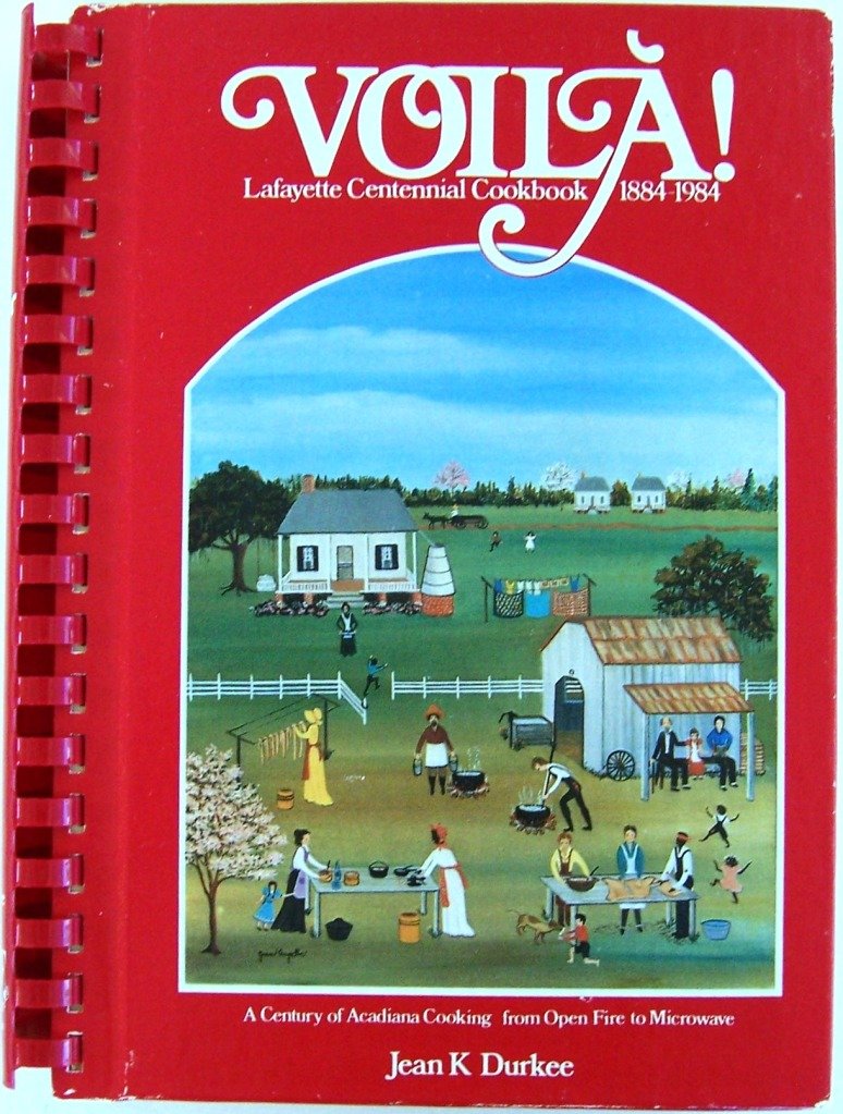 Voila Lafayette Centennial Cookbook 1884-1984 used book depot