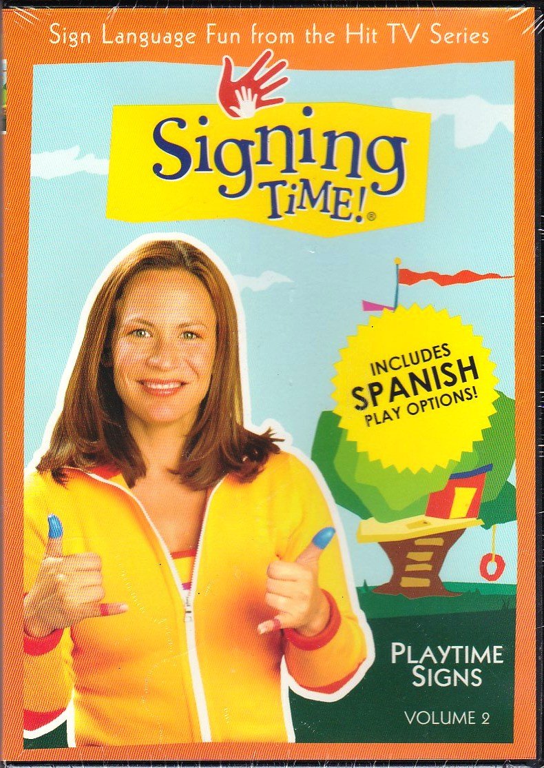 Signing Time Volume 2 Playtime Signs DVD used book depot
