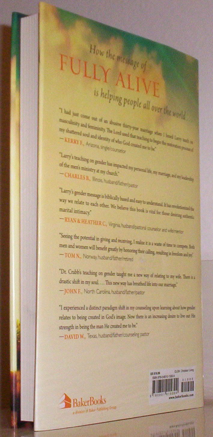 Fully Alive: A Biblical Vision of Gender That Frees Men and Women to Live Beyond Stereotypes used book depot