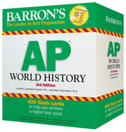 AP World History Flash Cards (Barron's Test Prep) used book depot