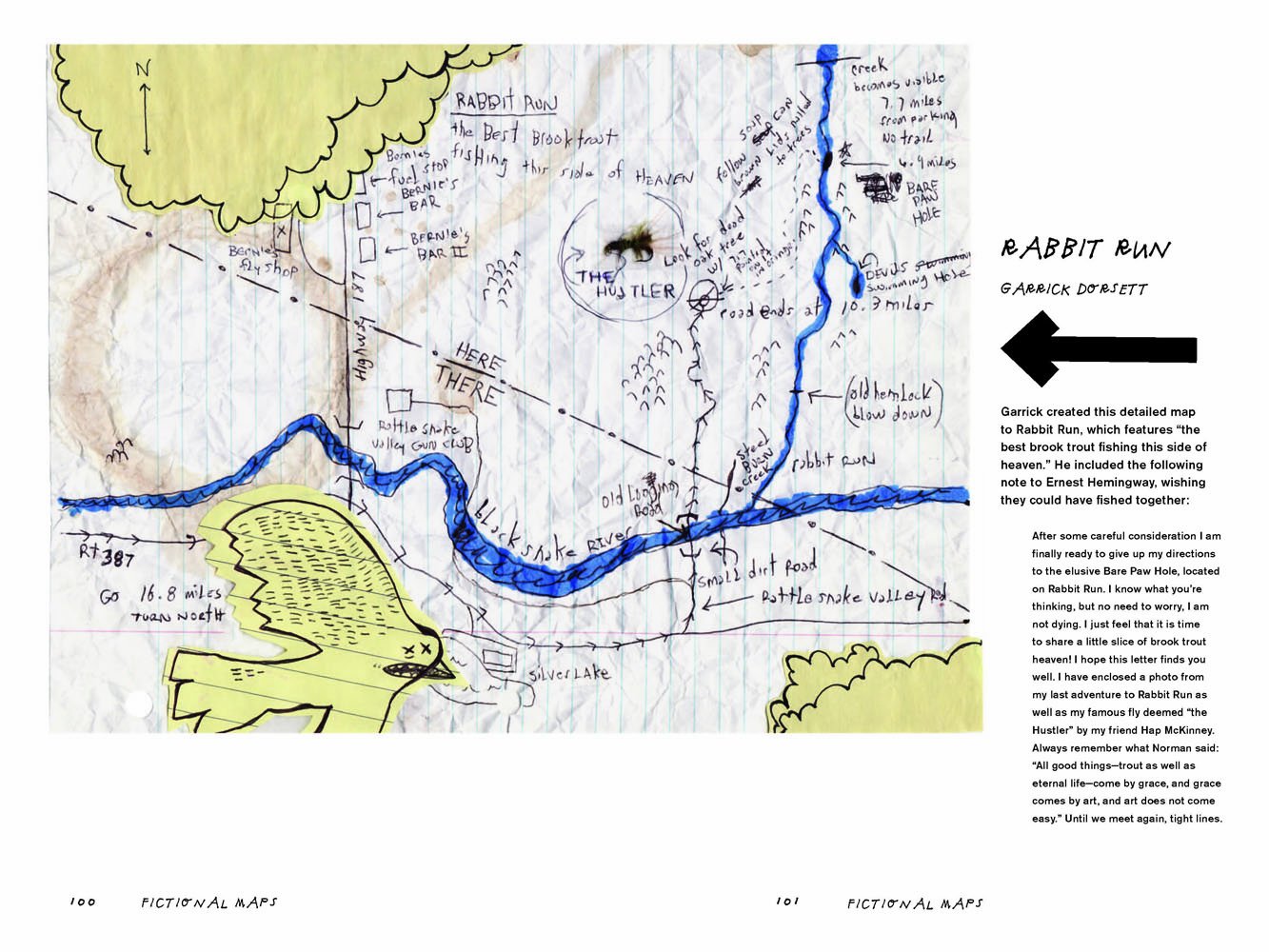 From Here to There: A Curious Collection from the Hand Drawn Map Association used book depot