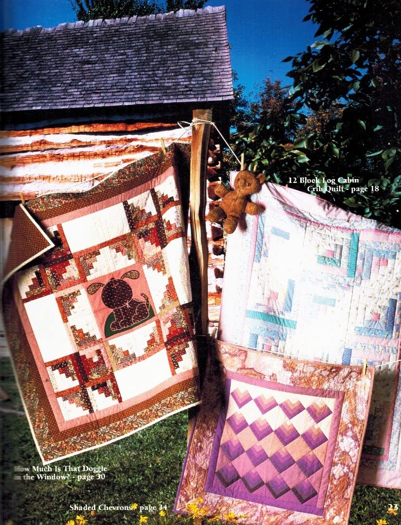 Weekend Log Cabin Quilts for People Who Don't Have Time to Quilt, Book 3 (American School of Needlework, No. 4126) used book depot