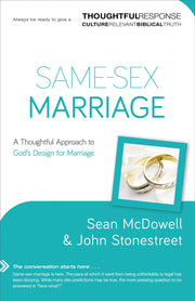 Same-Sex Marriage: A Thoughtful Approach to God's Design for Marriage (Thoughtful Response) used book depot