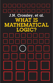 What is Mathematical Logic? (Dover Books on Mathematics) used book depot