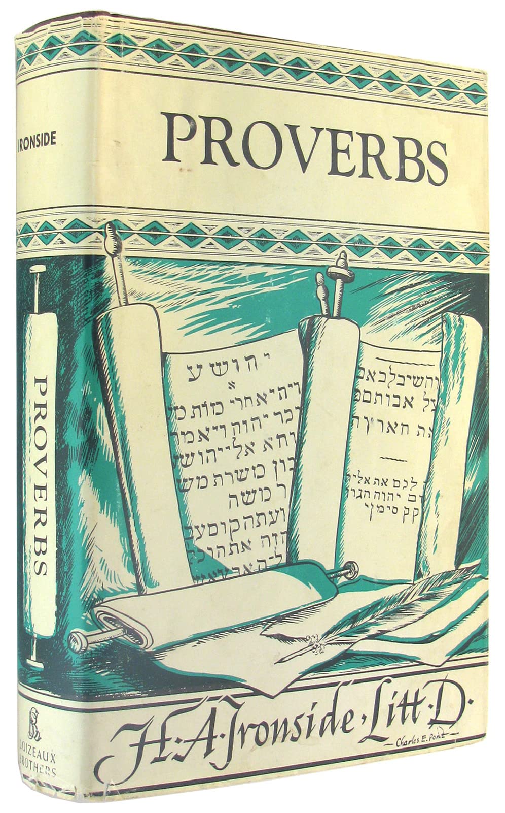 Notes on the Book of Proverbs used book depot