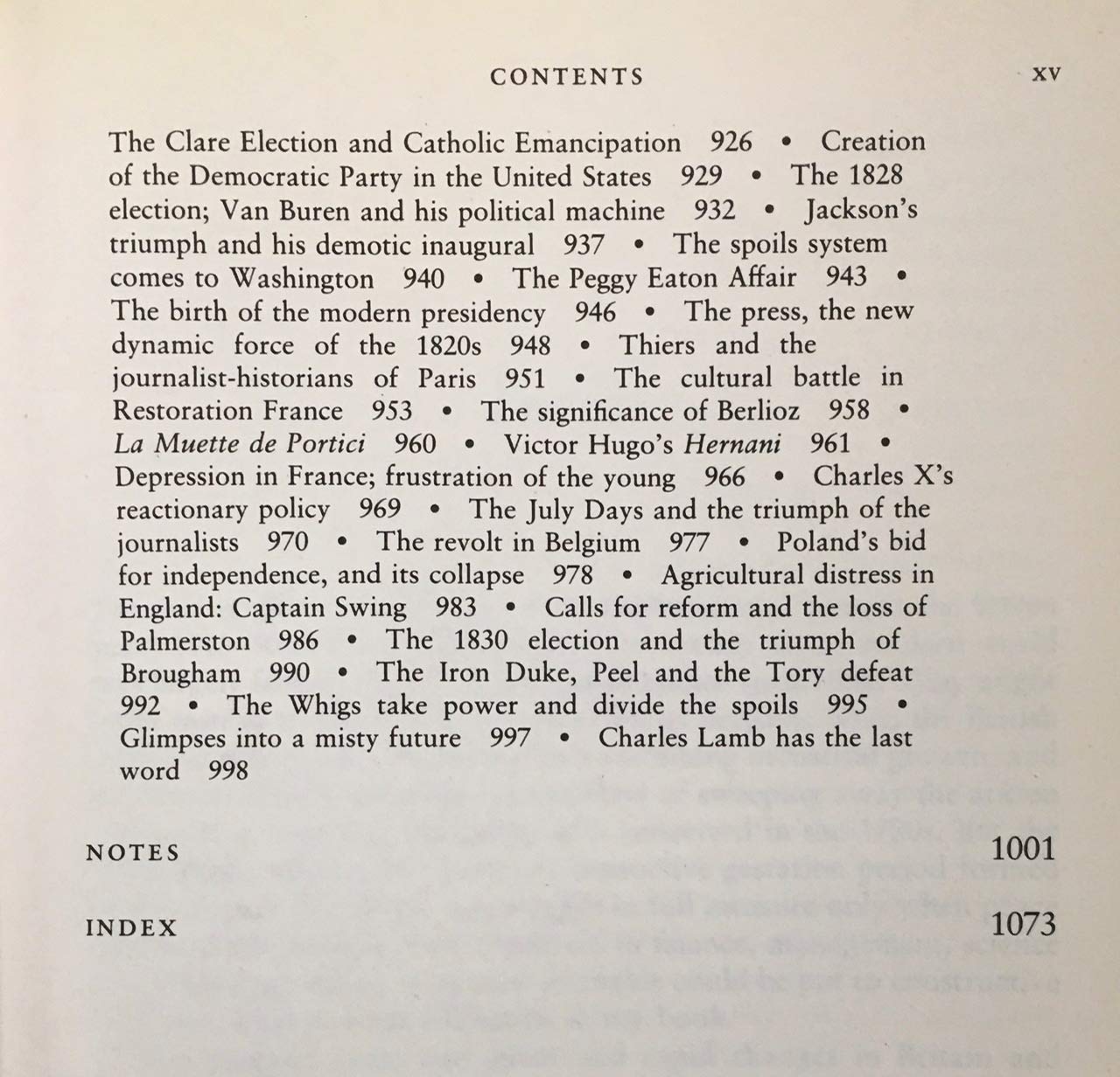 The Birth of the Modern: World Society, 1815-1830