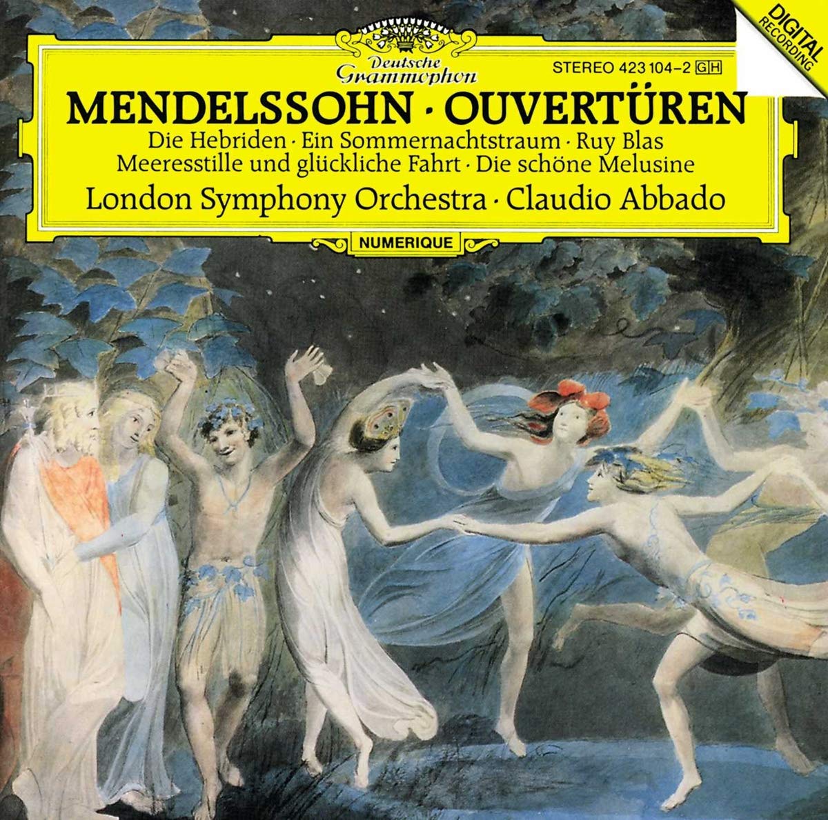 Mendelssohn: Overtures used book depot