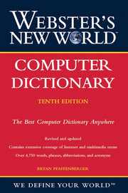 Webster's New World Computer Dictionary, 10th Edition used book depot