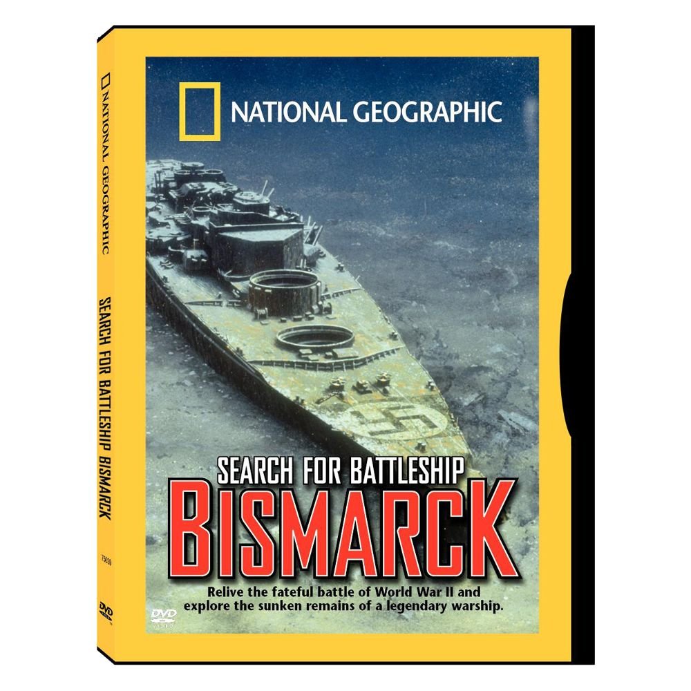 National Geographic: The Search For the Battleship Bismarck used book depot