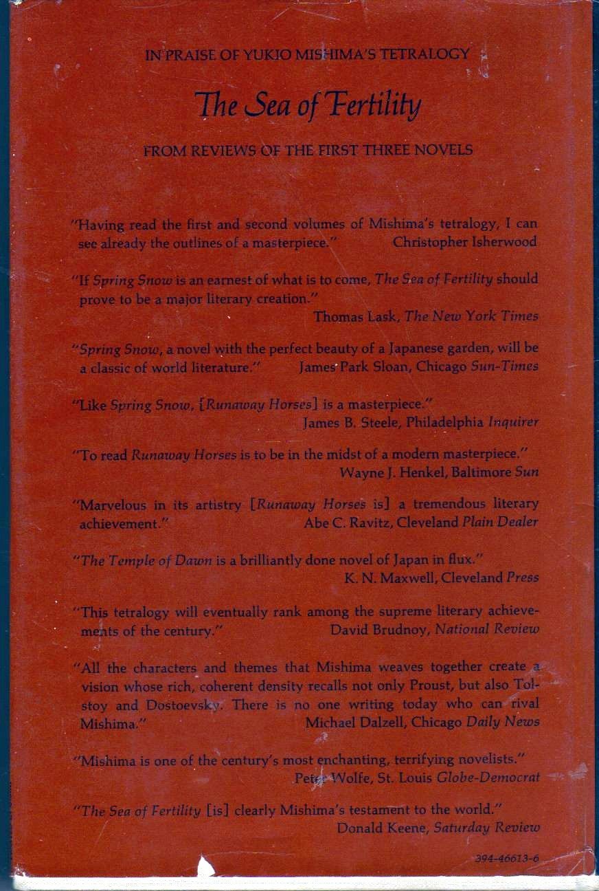 The Decay of the Angel (Book 4 of 4 in The Sea of Fertility cycle) used book depot