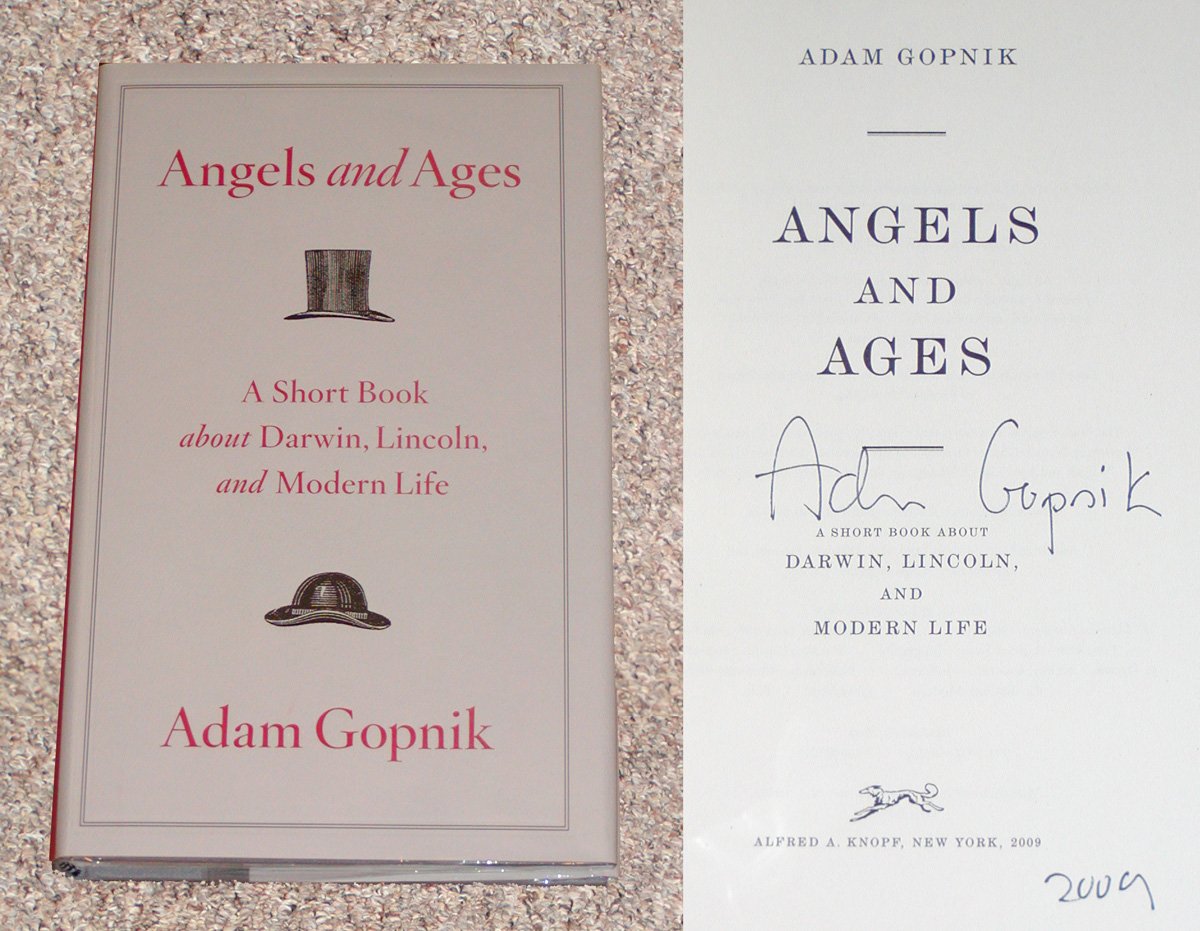 Angels and Ages: A Short Book About Darwin, Lincoln, and Modern Life used book depot