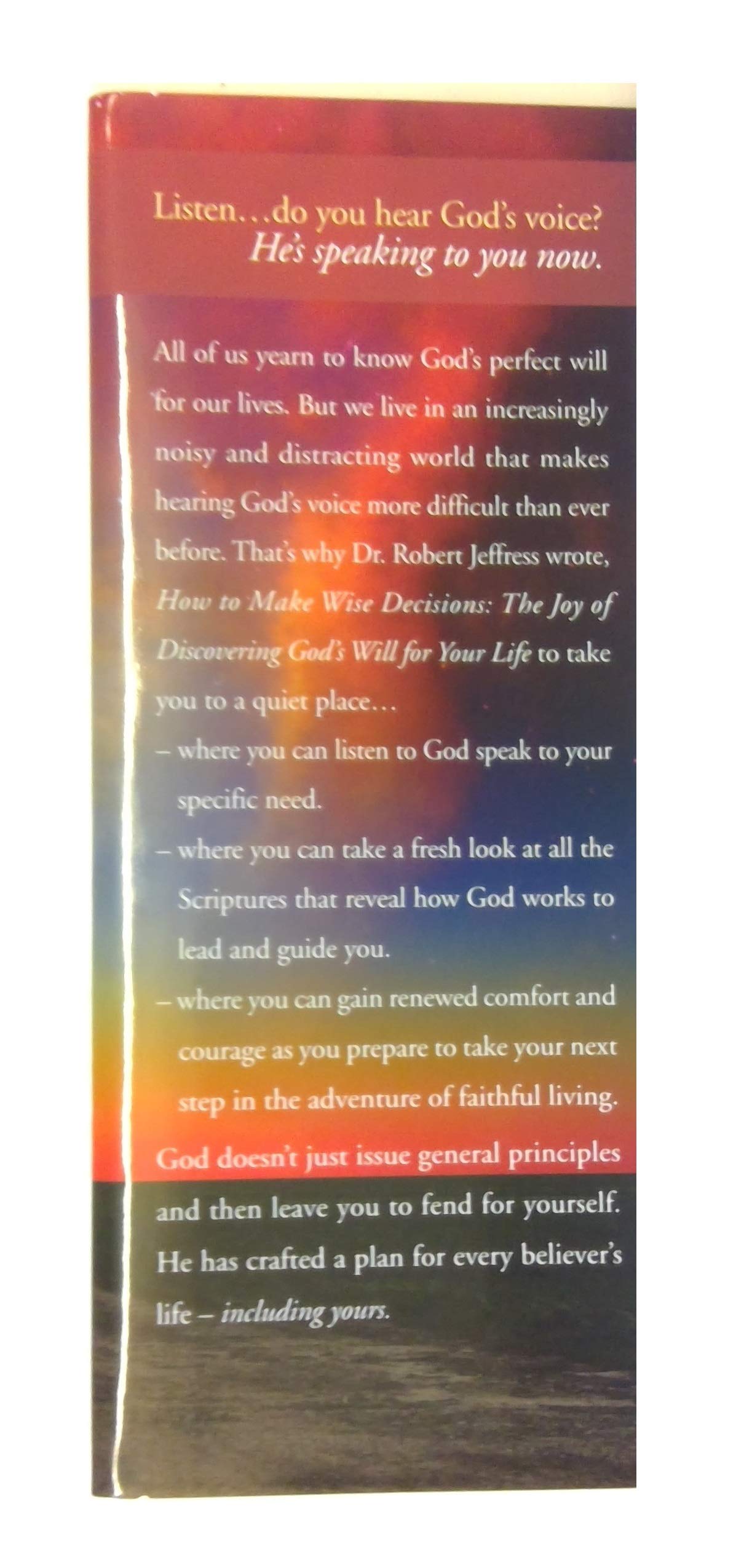 How to Make Wise Decisions: The Joy of Discovering Gods Will for Your Life used book depot