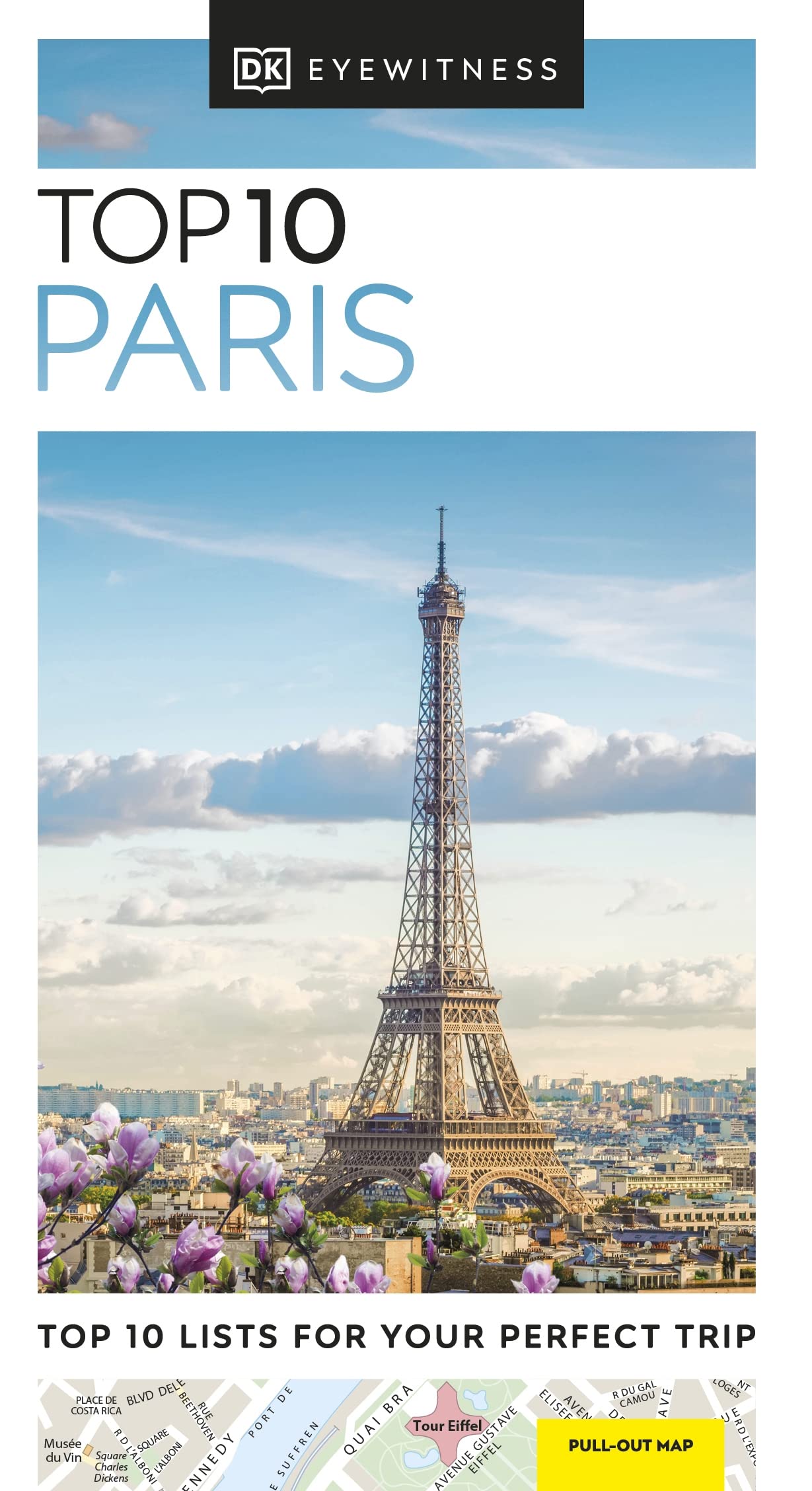 DK Eyewitness Top 10 Paris (Pocket Travel Guide) used book depot