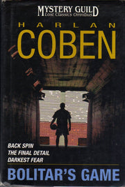 Bolitar's Game: Back Spin / The Final Detail / Darkest Fear used book depot