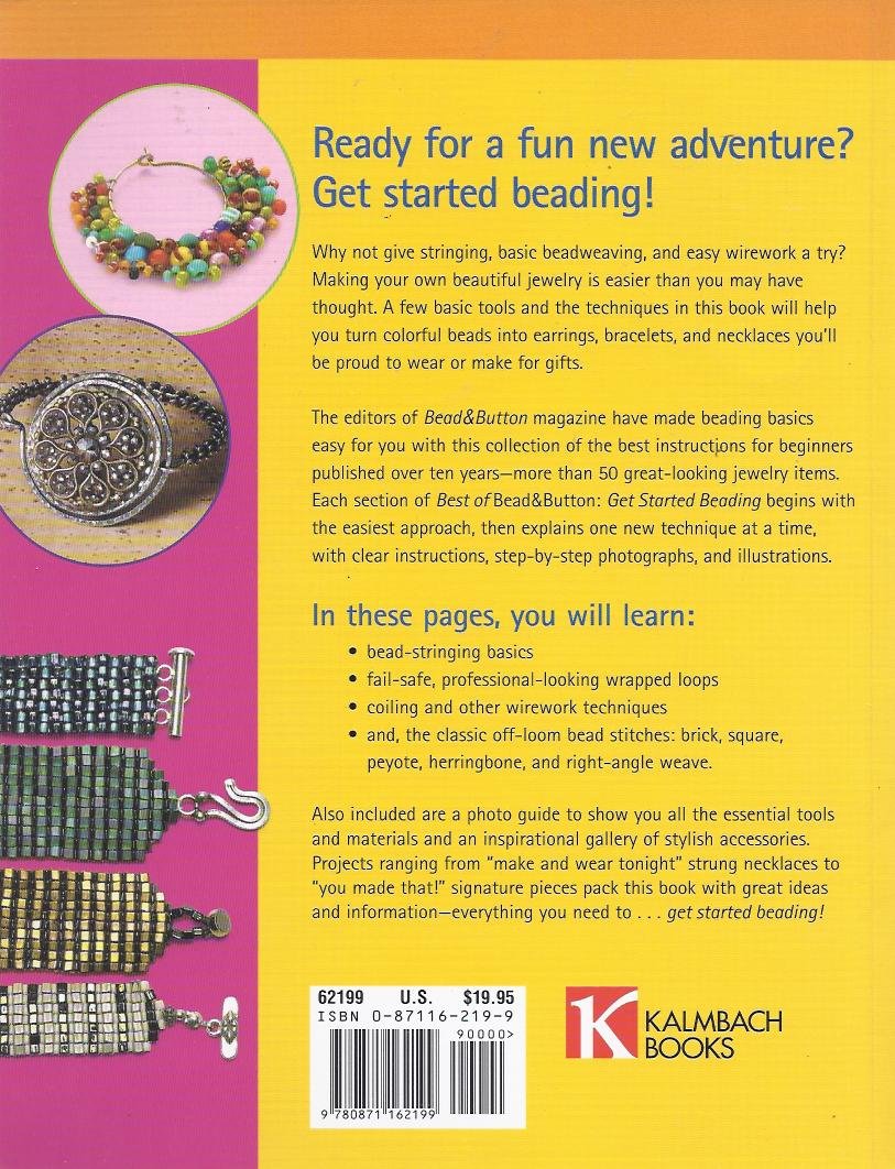 Get Started Beading (Best of Bead & Button Magazine) used book depot