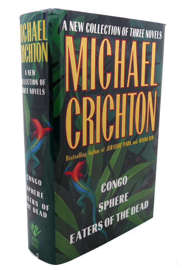 A New Collection of Three Complete Novels: Congo, Sphere, Eaters of the Dead used book depot