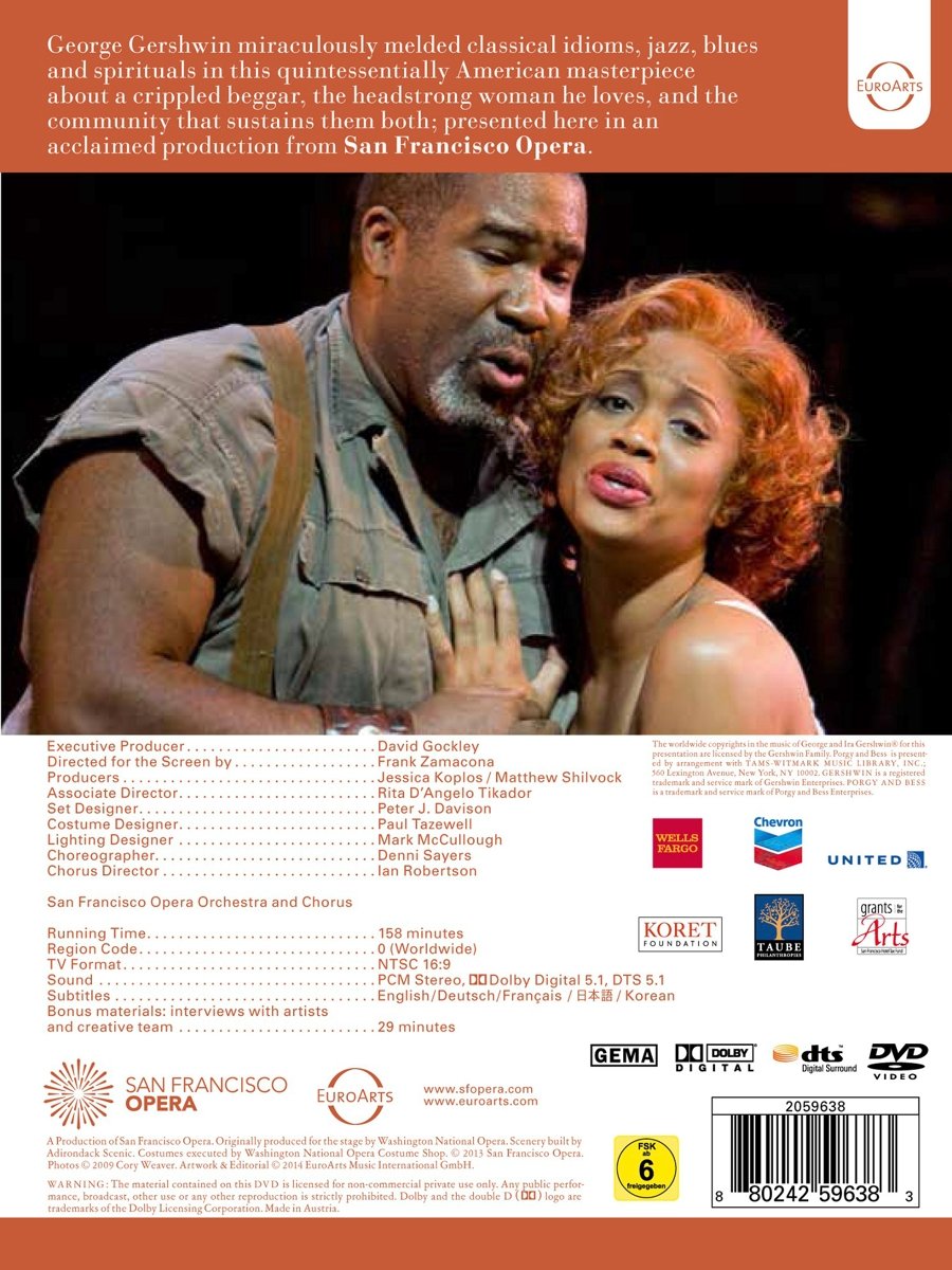 San Francisco Opera: The Gershwins's Porgy and Bess used book depot