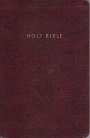 NIV Reference Bible, Personal Size (Burgundy Leather-Look) used book depot