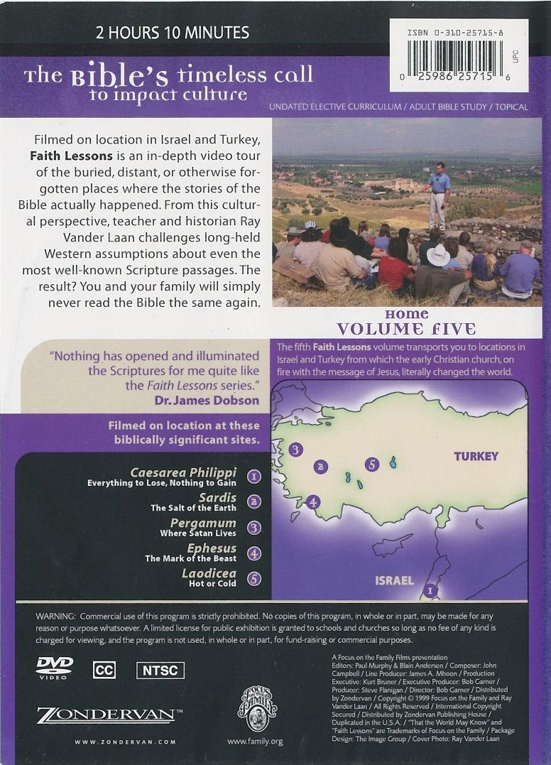 Faith Lessons on the Early Church Vol 5 used book depot